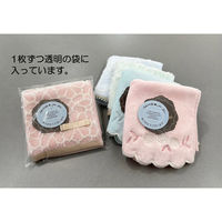 日繊商工 ありがとうございますのタグ付きハンカチ:プリュス(柄込) CUP-arigat-tag-10 1箱(10枚入)（直送品）