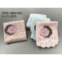 日繊商工 ほんの気持ちですのタグ付きハンカチ:プリュス(柄込) CUP-kimoti-tag-50 1箱(50枚入)（直送品）