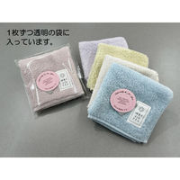 日繊商工 ほんの気持ちですのタグ付きの無撚糸ハンカチ(色込) WYTTC-kimoti-tag-30 1箱(30枚入)（直送品）