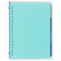 マルマン 【2026年4月版】ノートデダイアリー 月間 A5 20穴 月曜始まり ブルー FD424-26-02 1冊（直送品）