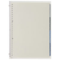 マルマン 【2026年4月版】ノートデダイアリー 月間 B5 26穴 月曜始まり クリア FD434-26-98 1冊（直送品）