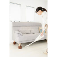 スマイルキッズ ソファーの高さをあげる足ブラウン AKO-11BR 1個（直送品）