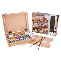 ターレンスジャパン ヴァンゴッホ油絵具40ml 10色木箱セット 405614 1個（直送品）