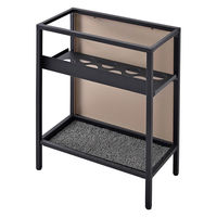 【車上渡し】アール・エフ・ヤマカワ ミーツ 傘立て 12本用 幅420×奥行220×高さ550ｍｍ ウォルナット 1台（直送品）