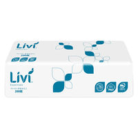 ペーパータオル 小判 パルプ シングル リビィエッセンシャルズペーパータオルミ二 1セット（1パック（200枚入）×50）