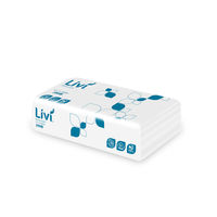 ペーパータオル 中判 パルプ シングル リビィエッセンシャルズペーパータオル 1パック（200枚入）ユニバーサル・ペーパー