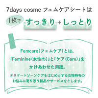 ニーズ 7days フェムケアシート 10枚入 無香料 NZC2001 1箱(100個入)（直送品）