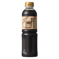 木桶仕込み 天然醸造 国産丸大豆醤油500ml 1セット（1本×5）(国産大豆・国産小麦使用) アスクル・ロハコ限定 しょうゆ オリジナル