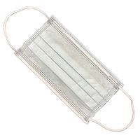 川西工業 ガードファイン3層マスク ホワイト #7042W 1箱（50枚入）