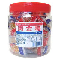 キャンディ 飴 個包装 お配り菓子 サンキューボトル 黄金糖 390g 1セット（1個×3）