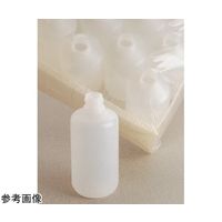 細口軽量ボトル 60mL HDPE トレイ/本体・キャップバルク別包装 1箱(70本×15トレイ入) 322089-0002（直送品）