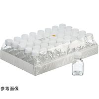 角型培地ボトル 500mL PETG トレイ/本体・キャップ付包装 滅菌済 1箱(20本×2トレイ入) 342020-0500（直送品）