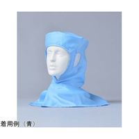 東洋リントフリー ヘアネット一体型フード 白 L 3K2459-KW 1枚 68-6589-88（直送品）