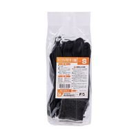 富士グローブ BDー408 ポリエステル下履き 手袋 黒 S 10双組×12パック 7307 1ケース(120双) 68-0492-01（直送品）