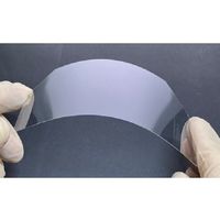 クライミング 超薄板ガラス基板/UTG基板(ソーダ)□90×0.1mmt 1箱(20枚入) ALT-1824-20 1箱(20枚)（直送品）