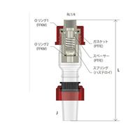 旭製作所 リリーフ弁(0.05MPaG) GRV-24-05 1個 68-5347-51（直送品）