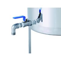 MONOVATE ボールバルブ付密閉容器 空気抜・平鋼脚付 7L CTHV-AIV-FL-21 1個 67-9271-73（直送品）