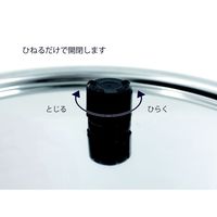 MONOVATE レベル計・蛇口付密閉容器 空気抜・平鋼脚付 36L CTH-W-LV-AIB-FL-36 1個 67-9272-05（直送品）