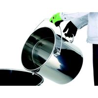 MONOVATE 吊り下げ式下部折りたたみ取っ手付汎用容器 投入ブラケット付 10L STBDF-SB-24 1個 67-9272-36（直送品）