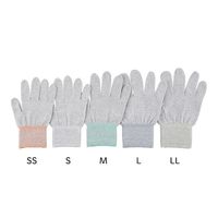 アズワン 制電手袋(コート無し)L 1袋(10双入) APNC-1 L 1袋(10双) 1-4789-22（直送品）