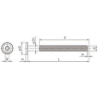 SUNCO GB JCBーC(六角穴D13 6 X 50 (200本入) 4942131643984 1箱(200本)（直送品）