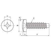 SUNCO GB ステン(+)B0バインド 3 X 16 (110本入) 21-02-0104-0030-0160-07-110P（直送品）