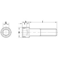 SUNCO ステンCAP(ウィット 1/2×75 (25本入) A0-02-0002-8040-0750-00 1箱(25本)（直送品）