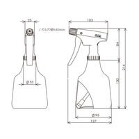 フルプラ ダイヤスプレー/ピストル 500アソート 1セット(1個×12)（直送品）