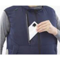アイトス 空調服 ベスト(男女兼用) AZ-50296-003-M シルバーグレー 1枚（直送品）