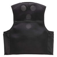 アイトス 多孔式ペルチェ6点ベストセット AZ-8152-010-F ブラック 1セット（直送品）