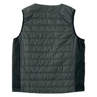 アイトス Vネックヒーターベスト(男女兼用) AZ-8313-014-L チャコール 1枚（直送品）