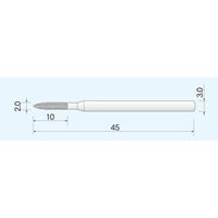 ムラキ ダイヤモンドバー DB4A20 1セット(1個×10)（直送品）