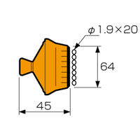 MSTコーポレーション ロックライン ノズル NZ6-FW3-2 1個（直送品）