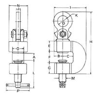イーグルクランプ ねじ式クランプ SAR-1.6(5-25) 1個（直送品）
