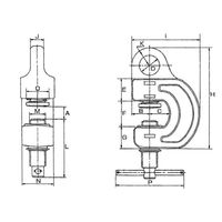 イーグルクランプ ねじ式クランプ SBN-2(5-30) 1個（直送品）