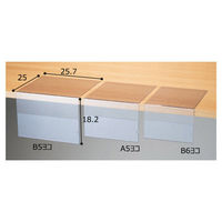 ストア・エキスプレス 【10個】カード差し L型 B5ヨコ 2581-58 1セット(10個) 61-205-4-7（直送品）