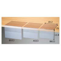 ストア・エキスプレス 【10個】カード差し L型 B6ヨコ 2581-62 1セット(10個) 61-205-4-5（直送品）