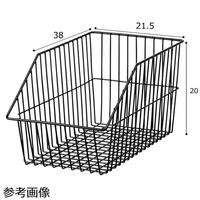 ストア・エキスプレス ネットカゴ ブラック 幅21.5cm 5094-1289 1個 61-653-34-2（直送品）