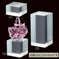 ストア・エキスプレス アクリル角柱 5cm角 高さ10cm 5731-1020 1個 61-798-56-3（直送品）