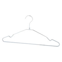 ストア・エキスプレス 【10本】スチール製ハンガー 幅38cm ビニールコーティング 6533-894 1セット(10本)（直送品）