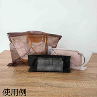 ストア・エキスプレス 【100枚】不織布インナーバッグ 薄タイプ ベージュ 幅30×高さ40cm 7406-303 1セット(100枚)（直送品）