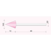 ムラキ 軸付砥石 TF5A1013PA 1セット(1個×10)（直送品）