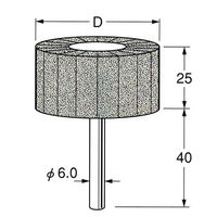 日本精密機械工作 ポリライトサンダー 2本 S2724 1箱（直送品）