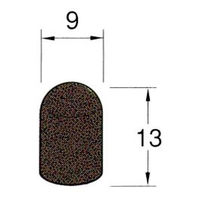 日本精密機械工作 キャップ <丸先> 10個 S4222 1箱（直送品）