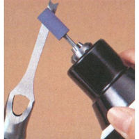 日本精密機械工作 軸付セラミックゴム砥石 金属研磨用10本 R2132 1箱（直送品）