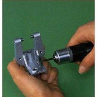 日本精密機械工作 研磨剤入ナイロンブラシ軸付 ホイール3本 B7222 1箱（直送品）