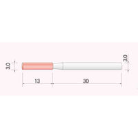 ムラキ 軸付砥石 TF1A0313WA 1セット(1個×10)（直送品）