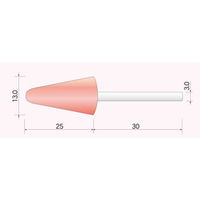 ムラキ 軸付砥石 TF7A1325WA 1セット(1個×10)（直送品）