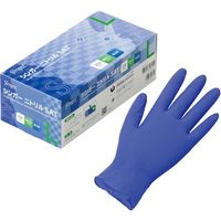 宇都宮製作 シンガー シンガーニトリル手袋SAT B250枚入 L NBR0302PFBBL 1セット(3000枚:250枚×12箱)（直送品）