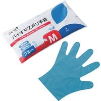 宇都宮製作 プロプラス バイオマス手袋PE ブルー袋入 100枚入 M LPE0141SEBPM 1袋(100枚) 657-6912（直送品）